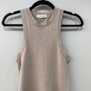 Anine Bing Tan Tank Top